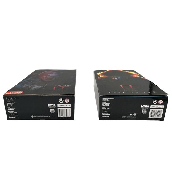 NECA IT 2017 Ultimate Bloody Pennywise & IT Chapter 2 Ultimate Pennywise Figures - Picture 11 of 16